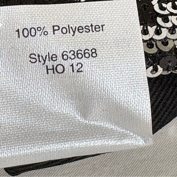 J. CREW Factory Black Silver Sequins Chain Strap Crossbody Sparkly Elegant Bag - Picture 16 of 16